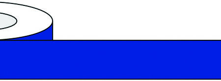 AMT50/BL - 50mm x 33m Blue Tape