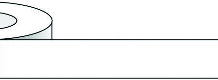 AMT50/W - 50mm x 33m White Tape